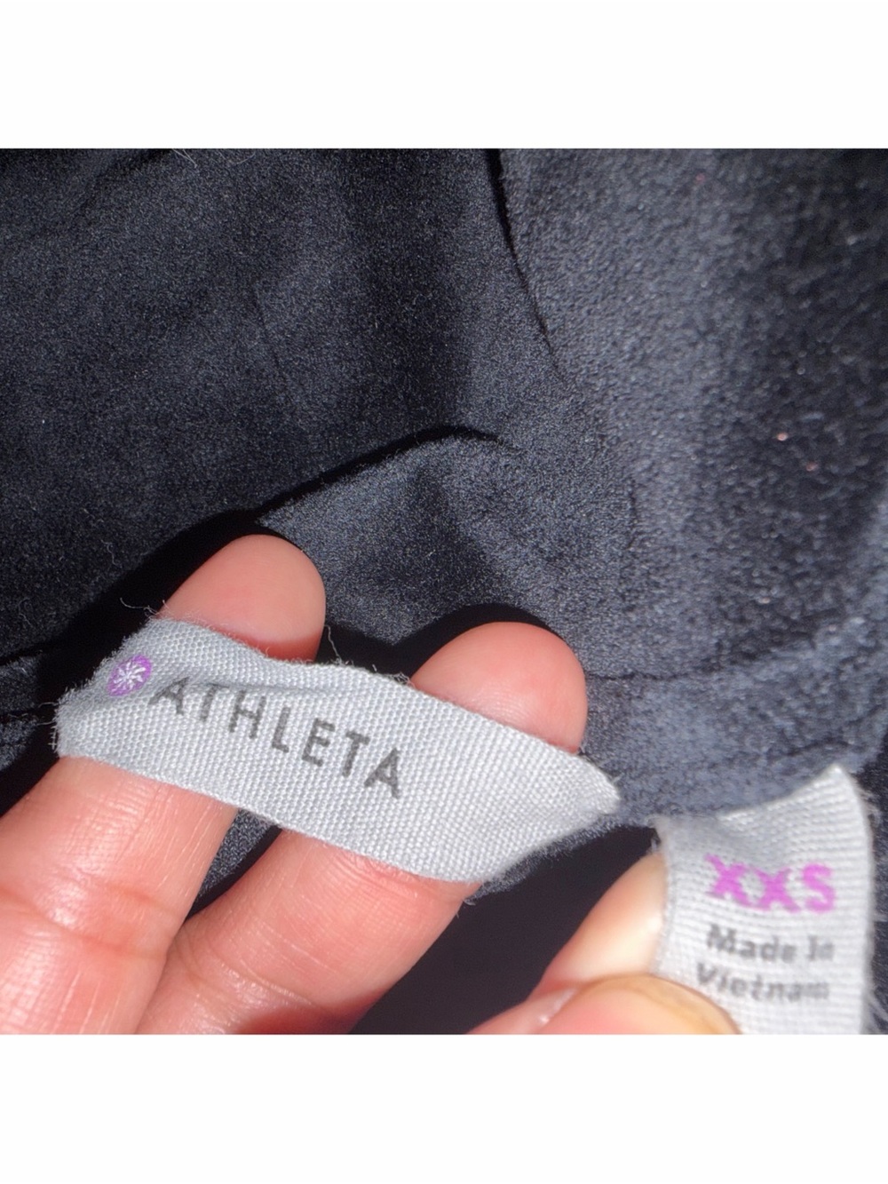Athleta Velour Sweater Pullover Funnel Cowl Neck - Picture 5 of 6